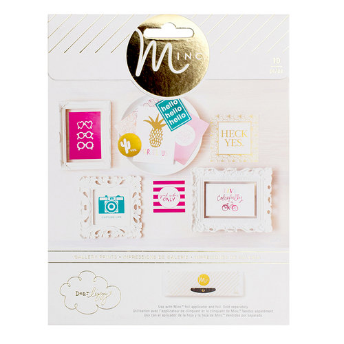 Heidi Swapp - American Crafts - MINC Collection - Dear Lizzy - Happy Place - Gallery Wall Prints