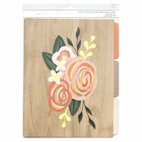 American Crafts - File Folders - Rose