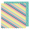 American Crafts - Shimelle Collection - Starshine - 12 x 12 Double Sided Paper - Gemini