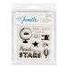 American Crafts - Starshine Collection - Clear Acrylic Stamps