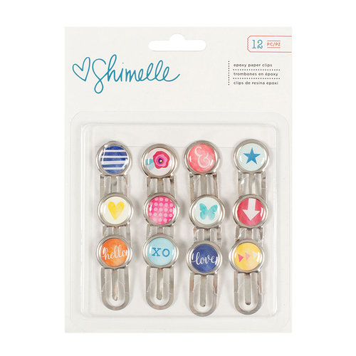 American Crafts - Starshine Collection - Epoxy Paper Clips