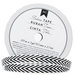 American Crafts - Fabric Tape - Black Chevron - 0.375 Inches