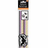 American Crafts - Halloween Collection - Paper Straws with Toppers