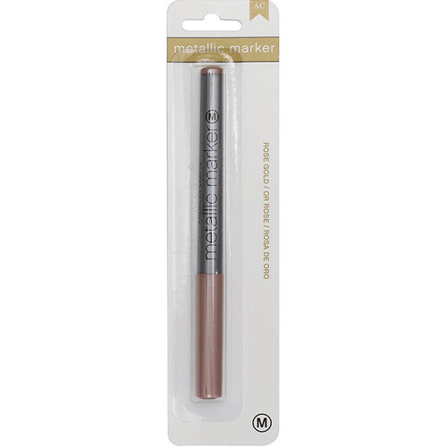 American Crafts - Metallic Markers - Medium Point - Rose Gold