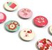 American Crafts - Valentines 2017 Collection - Mini Flair Stickers