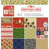 American Crafts - 12 x 12 Paper Pad - Christmas Lodge