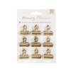 American Crafts - Memory Planner Collection - Binder Clips