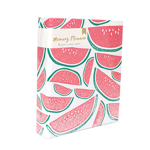American Crafts - Memory Planner Collection - Binder Only - Watermelon