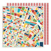 American Crafts - Go Now Go Collection - 12 x 12 Double Sided Paper - City