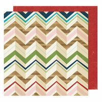American Crafts - Go Now Go Collection - 12 x 12 Double Sided Paper - Caf