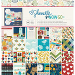 American Crafts - Go Now Go Collection - 12 x 12 Paper Pad