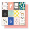 Crate Paper - Gather Collection - 12 x 12 Double Sided Paper - Sweet Life