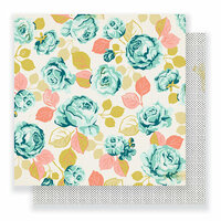 Crate Paper - Gather Collection - 12 x 12 Double Sided Paper - Jane