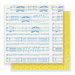 Crate Paper - Gather Collection - 12 x 12 Double Sided Paper - Melody