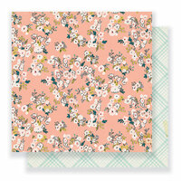 Crate Paper - Gather Collection - 12 x 12 Double Sided Paper - Kate