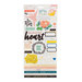 Crate Paper - Gather Collection - Cardstock Stickers - Icons with Foil Accents