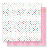 Crate Paper - Snow and Cocoa Collection - 12 x 12 Double Sided Paper - Rosy Cheeks