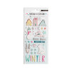 Crate Paper - Snow and Cocoa Collection - Puffy Stickers
