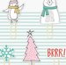 Crate Paper - Snow and Cocoa Collection - Paper Clips - Rubber