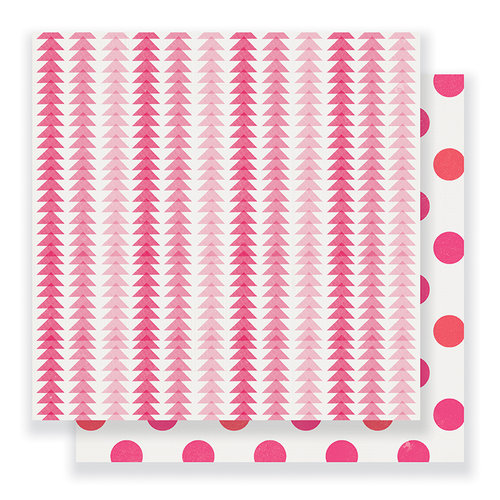 Crate Paper - Heart Day Collection - 12 x 12 Double Sided Paper - Delightful