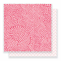 Crate Paper - Heart Day Collection - 12 x 12 Double Sided Paper - Dreamy