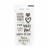 Crate Paper - Heart Day Collection - Clear Acrylic Stamps