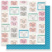 Crate Paper - Chasing Dreams Collection - 12 x 12 Double Sided Paper - Memories
