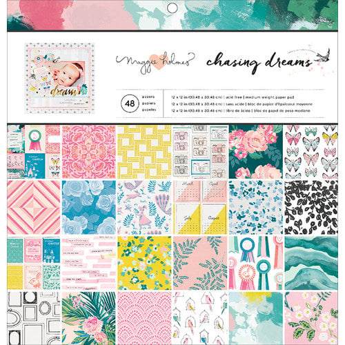 Crate Paper - Chasing Dreams Collection - 12 x 12 Paper Pad