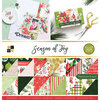 Die Cuts with a View - Christmas - 12 x 12 Double Sided Paper Stack - Season of Joy - Gold Foil Accents