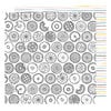 American Crafts - Oh Happy Life Collection - 12 x 12 Double Sided Paper - Midnight Snack