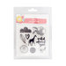 American Crafts - Oh Happy Life Collection - Clear Acrylic Stamps