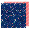 American Crafts - Saturday Collection - 12 x 12 Double Sided Paper - Skyline