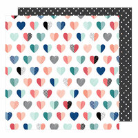 American Crafts - Saturday Collection - 12 x 12 Double Sided Paper - The City