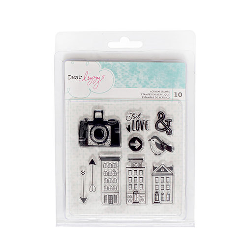 American Crafts - Saturday Collection - Clear Acrylic Stamps