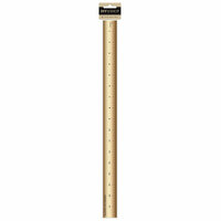 American Crafts - DIY Shop 4 Collection - Ruler - Gold Plated - 18 Inches