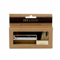 American Crafts - DIY Shop 4 Collection - Desktop Stapler - Gold Plated