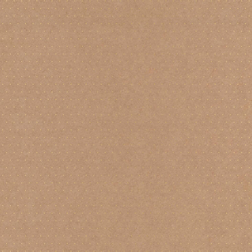 American Crafts - DIY Shop 4 Collection - 12 x 12 Paper - Gold on Kraft