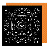 American Crafts - Halloween Collection - 12 x 12 Double Sided Paper - Elegantly Eerie