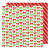 American Crafts - All Wrapped Up Collection - Christmas - 12 x 12 Double Sided Paper - All Wrapped Up