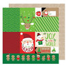 American Crafts - All Wrapped Up Collection - Christmas - 12 x 12 Double Sided Paper - 'Tis the Season