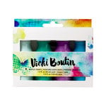 Vicki Boutin - Mixed Media Collection - Acrylic Paint - Cool