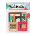 American Crafts - Mixed Media Collection - Photo Frames with Foil Accents