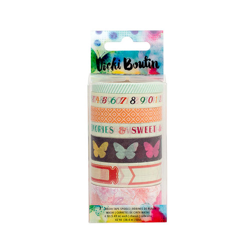 American Crafts - Mixed Media Collection - Washi Tape - Color Pop