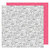 American Crafts - Lovely Day Collection - 12 x 12 Double Sided Paper - Amour