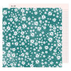 American Crafts - Lovely Day Collection - 12 x 12 Double Sided Paper - Darling Daisy