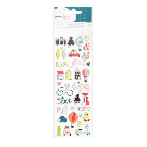 American Crafts - Lovely Day Collection - Puffy Stickers