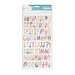 American Crafts - Lovely Day Collection - Thickers - Alphabet with Foil Accents
