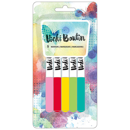 American Crafts - Mixed Media Collection - Color Marker Set