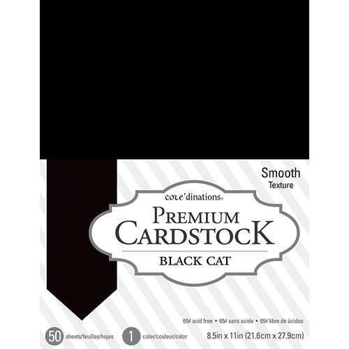 Coredinations Black Cardstock