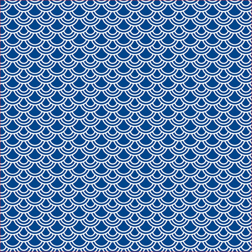 Core'dinations - 12 x 12 Paper - Dark Blue Scales